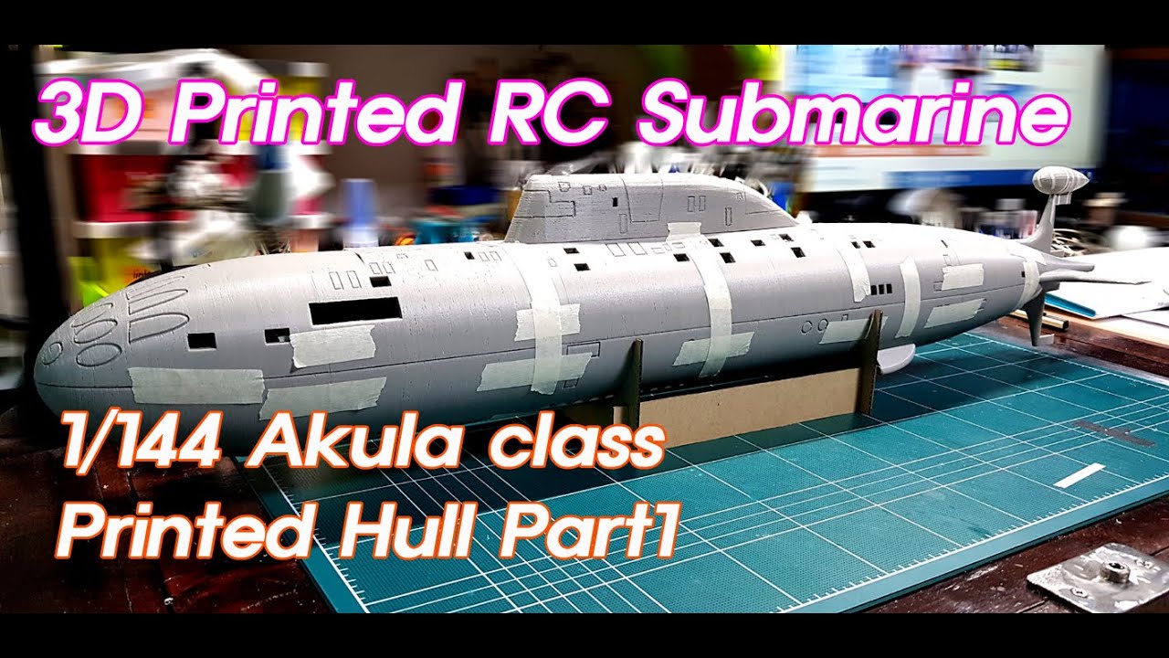 3D,Printed,RC,Submarine,Part4.,Hull,Assembly Видео армения, армянские видео...