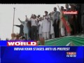 Imran Khan stages anti-US protest