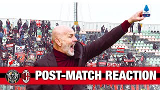 Pioli's post-match reactions | Venezia v AC Milan | Serie A