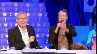 Nicolas Bedos dans la peau de Natacha Polony - On n'est pas couché - 14 juin 2014 #ONPC