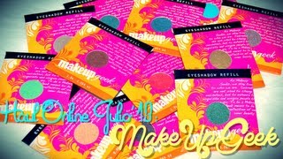 ❤ HAUL ONLINE: MakeUpGeek (Julio '13) ❤