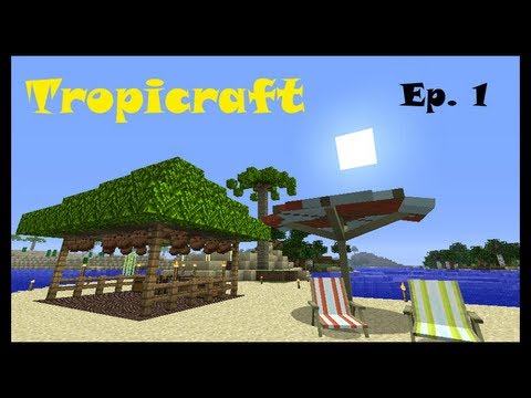 Tropicraft Ep. 1 - Off to Paradise (Minecraft Mod LP)