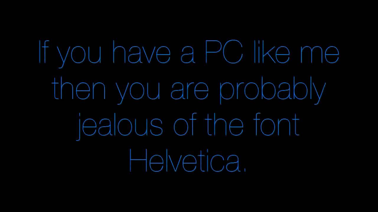 Get Helvetica on PC for Free! - YouTube