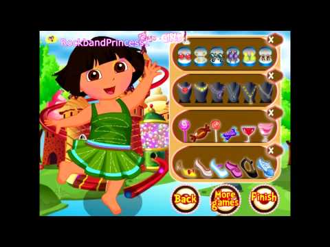 Dora The Explorer Dress Up Games - Dora Candy Land Game