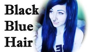 How to: blue black hair