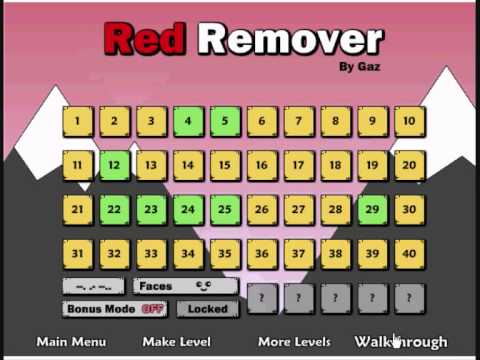 red remover walkthrough level 1-30 part 1 of 2 - YouTube