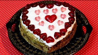 VALENTINSTAG -"Feuerwehrkuchen" |  vegan valentine's day