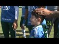 Garotos realizam sonho pessoal e participam de treino do Verdão