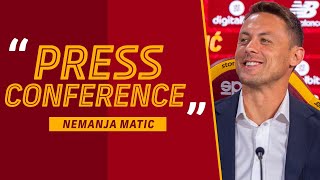 LIVE | La conferenza stampa di presentazione di Nemanja Matic