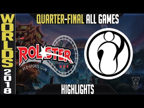 Download KT vs IG Highlights ALL GAMES | Worlds 2018 Quarter-Final | KT Rolster vs Invictus Gaming