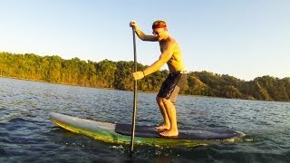 FIRST TIME SUP BOARDING!