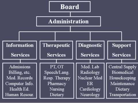 Functional organizational structure