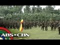 MAGUINDANAO, Philippines - The Moro Islamic Liberation Front (MILF) camp in Maguindanao broke out in jubilation following the signing of the peace framework agreement between the rebel group and the Philippine government. - ANC