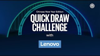 QUICK DRAW CHALLENGE with @Lenovo | INTER CHINESE NEW YEAR 🐇⚫🔵??