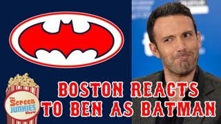 Ben Affleck as Batman? Boston Fans React!