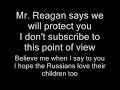 Sting Russians Lyrics