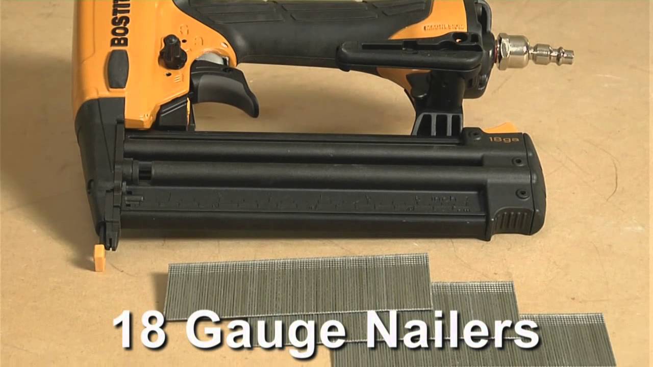 Which Gauge Finish Nailers Should You Own? YouTube