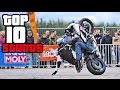 TOP 10 Best Motorcycle Tricks & Combos