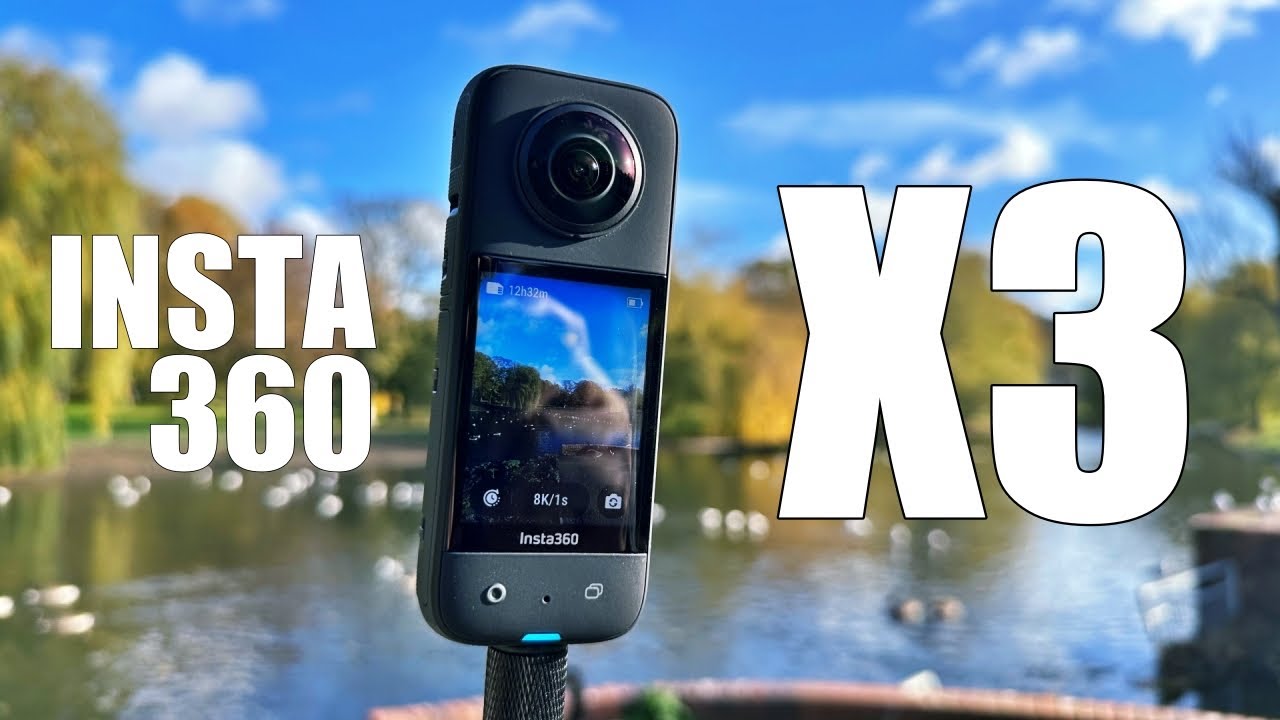Insta360 X3 - Most Feature Packed Action Camera 2022 - Studio in Your Pocket!