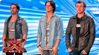 Next of Kin sing original song Can't Find Me - Room Auditions Week 3 - The X Factor 2013