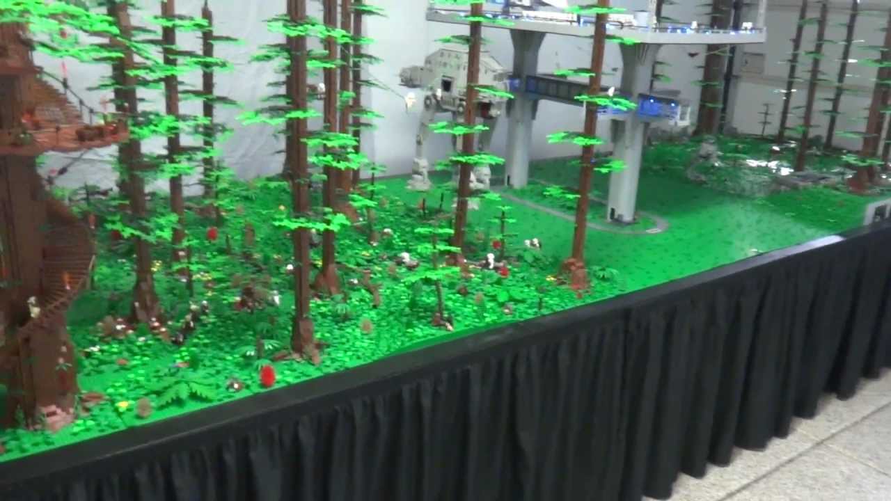 The Biggest, Most Awesome Lego Endor MOC of All Times!! - YouTube