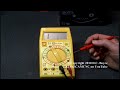 Electronics 101-How To Use A Multimeter Voltmeter Ammeter Ohmmeter Continuity Tester