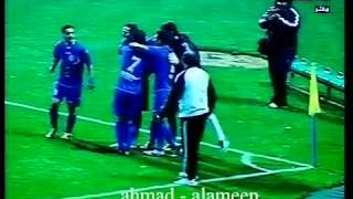 هدف عالمي للرمثا عن طريق اللاعب سليمان السلمان ... وعلى طريقة تشابي الونسو من نصف الملعب