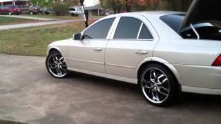 2002 Lincoln LS on 20s
