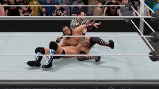 WWE 2K17 - Chris Jericho vs Neville Full Match (1080 60fps)