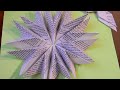 1 - Diy:Tutorial How To Make Really Cool 3D Origami Wall Art