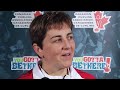 Scotties Tournament of Hearts Draw 16 Media Scrum