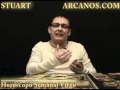 Video Horóscopo Semanal VIRGO  del 5 al 11 Diciembre 2010 (Semana 2010-50) (Lectura del Tarot)