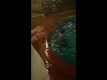 Bride jumps in pool after groom!