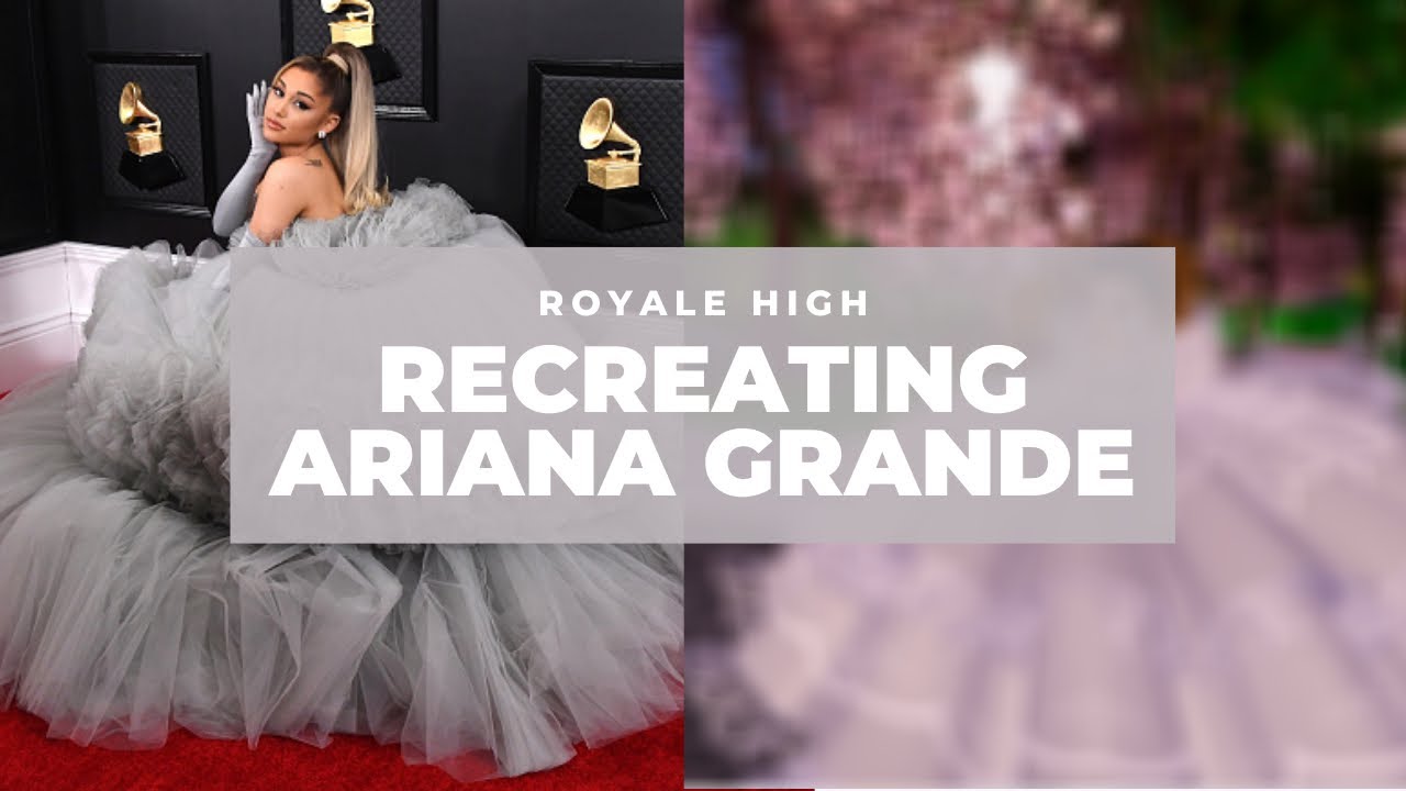 Roblox royale high outfits recreating ariana grande in roblox royale high! ...