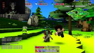 "Cube World" #1 - Zajebista gra :D + Kamerka /w Zakreble, Cookie M, RimEjk