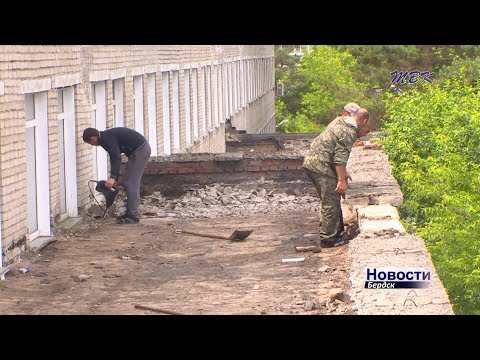 Реконструированная химзаводская поликлиника в Бердске примет первых посетителей в сентябре