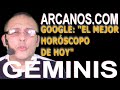 Video Horscopo Semanal GMINIS  del 17 al 23 Enero 2021 (Semana 2021-04) (Lectura del Tarot)