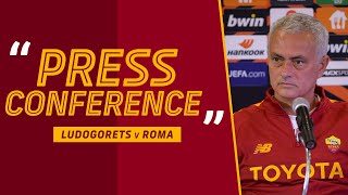 LIVE | La conferenza stampa di José Mourinho e Mile Svilar alla vigilia di Ludogorets-Roma