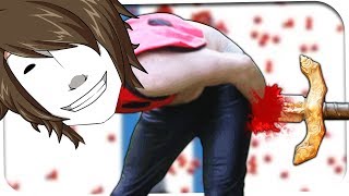 HAPPY WHEELS - SCHWERTER IM ARS*H! ☆ Let's Play Happy Wheels