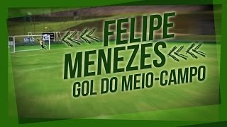 Felipe Menezes faz gol do meio-campo em jogo-treino