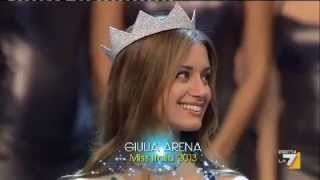 Miss Italia - GIULIA ARENA VINCE IL TITOLO DI MISS ITALIA 2013