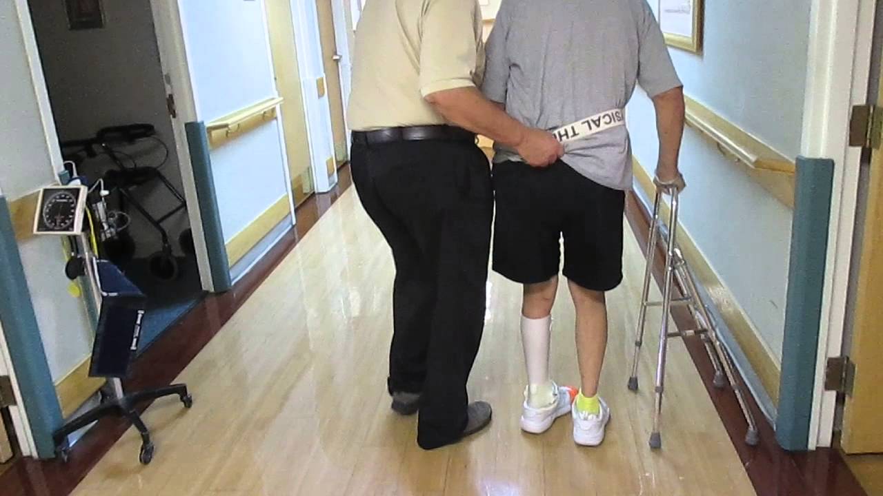 20131024 walking w/hemiwalker (MVI 2753) YouTube