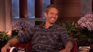 Ellen on Paul Walker