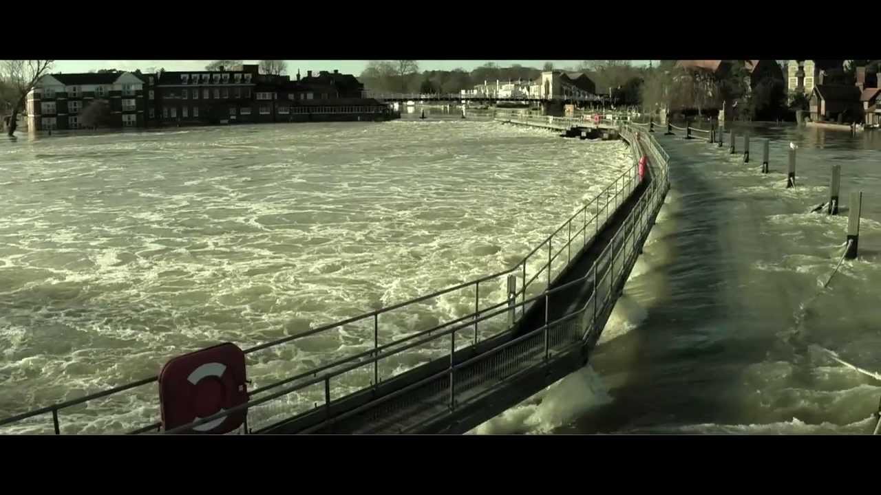 FLOODGATE Marlow Flooding Aerial Footage YouTube