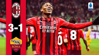 Giroud, Messias, Leão: welcome 2022 | AC Milan 3-1 Roma | Highlights Serie A