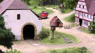 Die Feuerwehr bei der Modellbundesbahn in Bad Driburg
