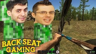 HUNTING IN ADULT MINECRAFT (Backseat Gaming)