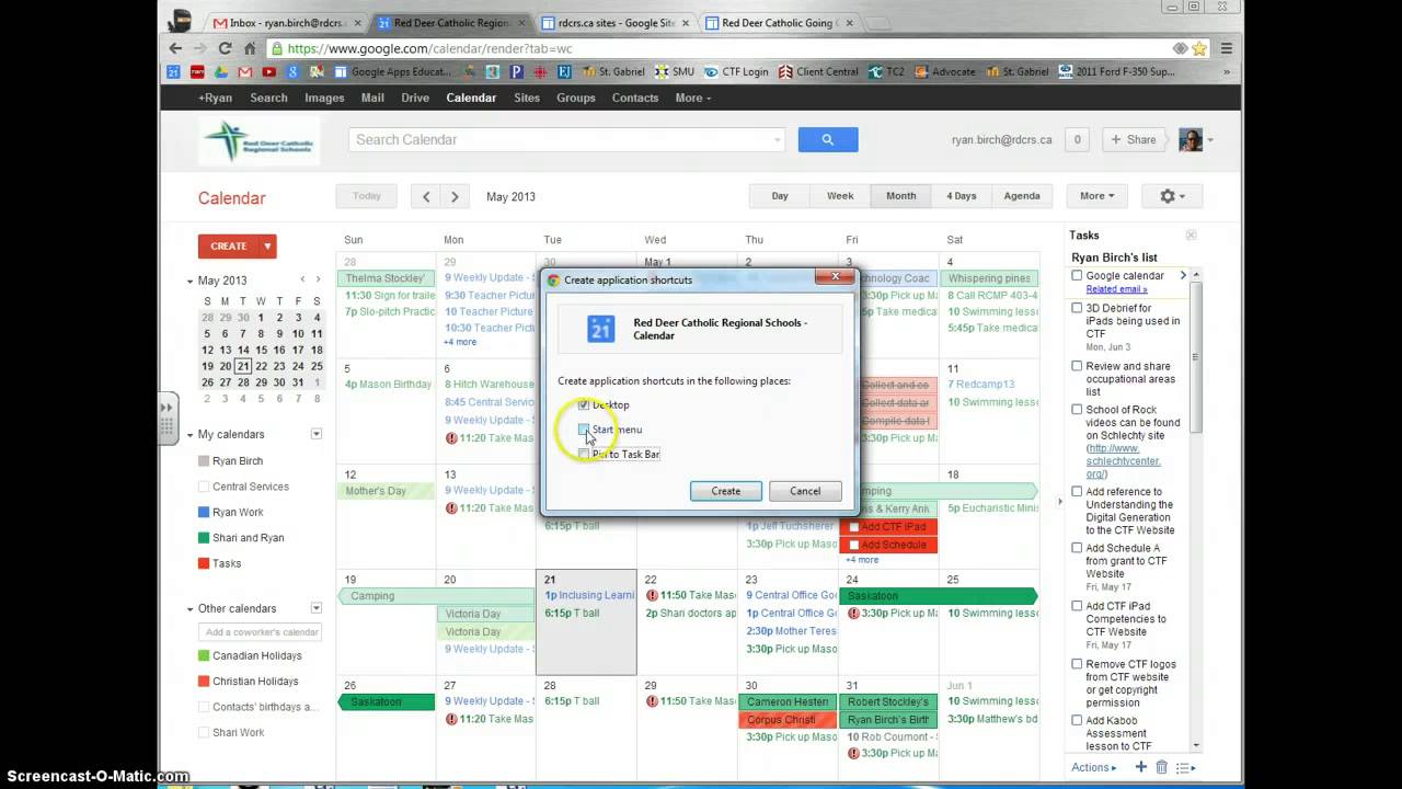 gmail calendar on mac desktop