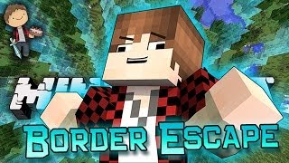 Minecraft: FUNNY NEW BORDER ESCAPE Mini-Game w/Mitch & Friends!