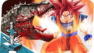 T-Rex auf Twitter & Son Goku vs. Gott!